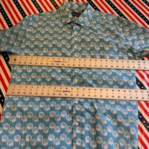 Charleston Threads Shell Linen Button Down Shirt - Picture 9 of 10